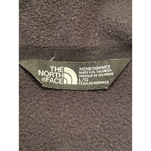 Large mens The North Face black zip fleece jacket - Picture 3 of 11